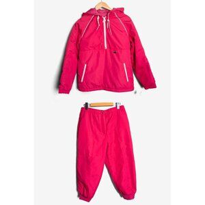 Vintage NWT White Stag Ski Jacket & Pants Kids Size 8  Snow Suit 80s Pink